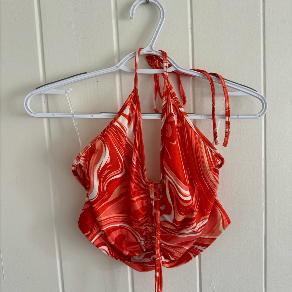 SHEIN Multi-Colored Halter Top